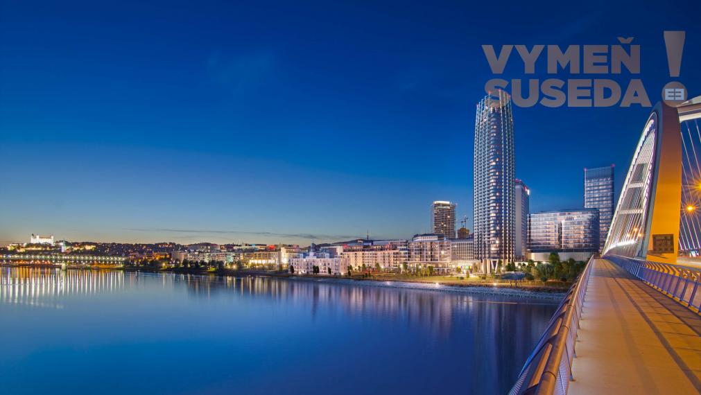 VYMEŇ SUSEDA! - Hľadáme pre klienta na prenájom 2 izb. byt v Eurovea Tower