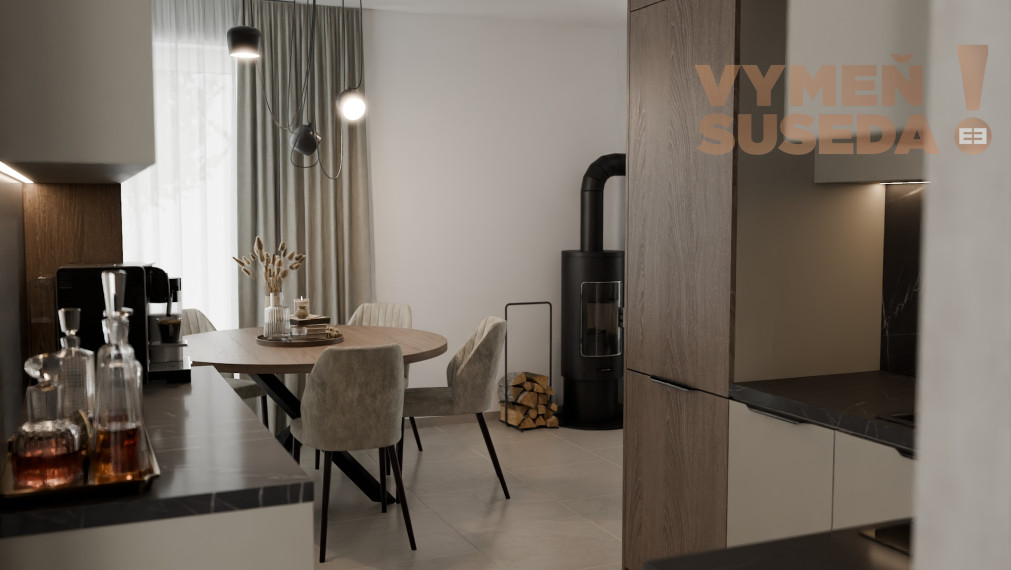 VYMEŇ SUSEDA! - Výnimočný 4-izbový byt v krásnej tichej lokalite Šamorína – predzáhradka a moderný koncept, posledný byt voľný