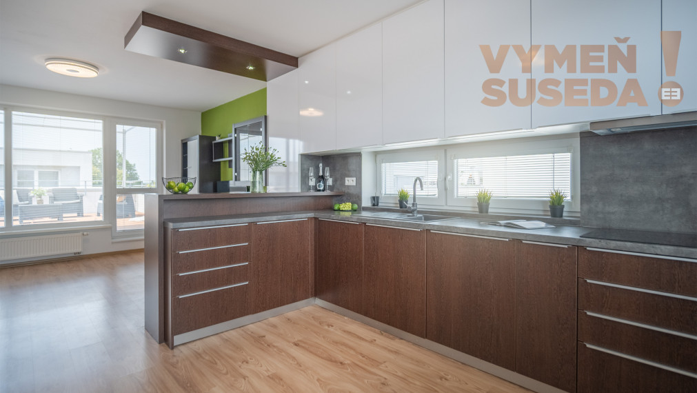 PREDANÉ! - VÝNIMOČNÝ 2 IZB. BYT NOVOSTAVBA 61.15 m2 s TERASOU 55.70 m2 a Parkingom, VILADOM, ÚZKA ul., Dunajská Lužná