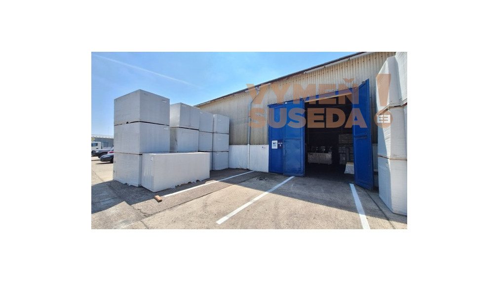 ESTATE INVEST - Skladové priestory na prenájom 380 m2, BA III / Žabí Majer