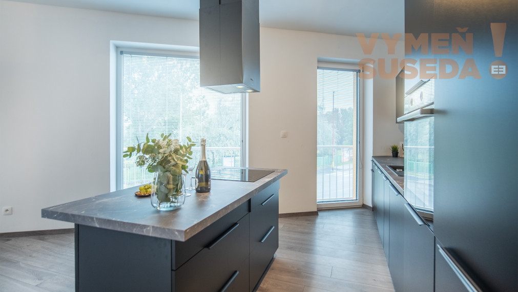 VYMEŇ SUSEDA! - 2 IZB. BYT s TERASOU, NOVOSTAVBA 67.75 m2, Rezidencia Železničná, BA II