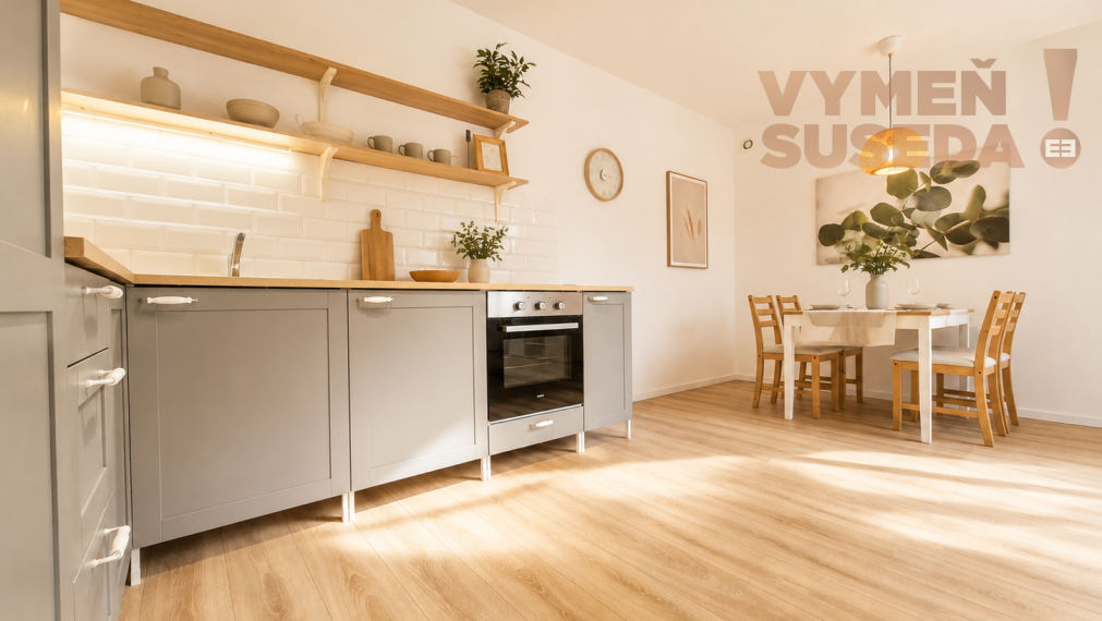 VYMEŇ SUSEDA! - Výnimočný 2 izb. byt, Terasa - Novostavba, so samostatným vstupom do bytu RUŽINOV – OSTREDKY - BA II.