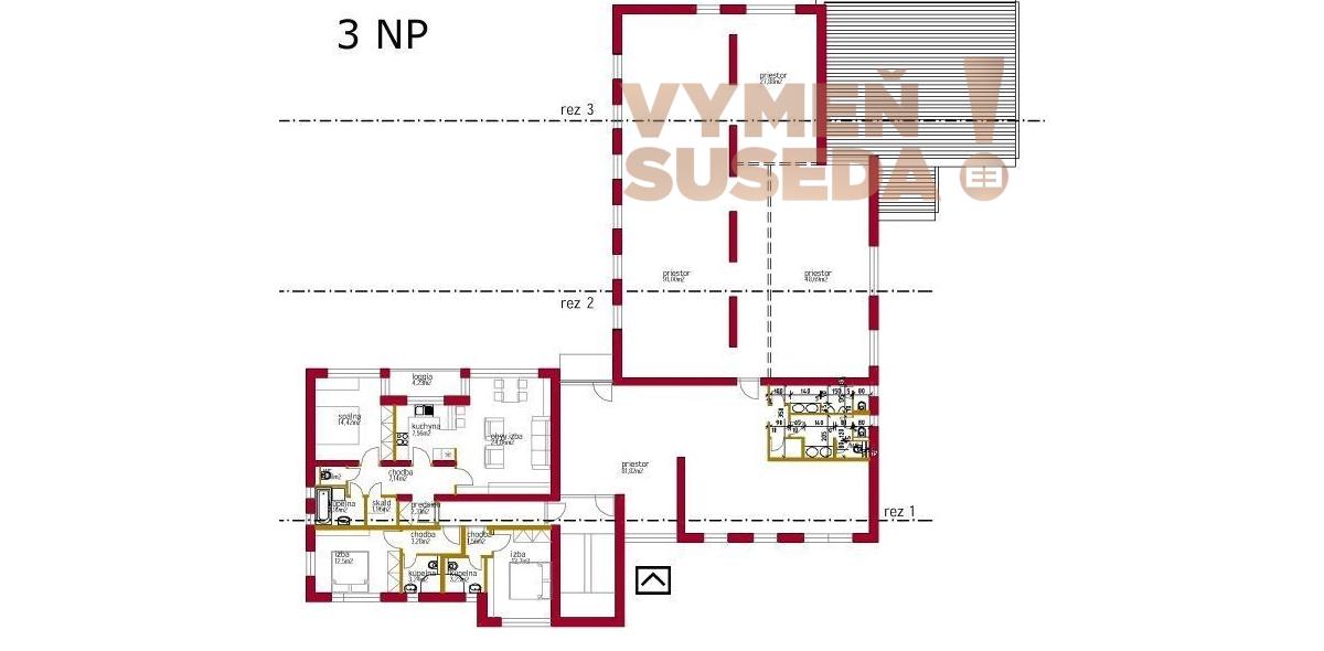 ESTATE INVEST - Prenájom administratívnych priestorov od 19 m2 do 285 m2 cena od 7,80 EUR/m2 Vajnorská ul., BA III