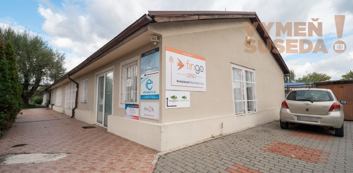 VYMEŇ SUSEDA!  - Komerčná budova na predaj ulica Zátišie v blízkosti Kuchajdy a nákupného centra BA III.