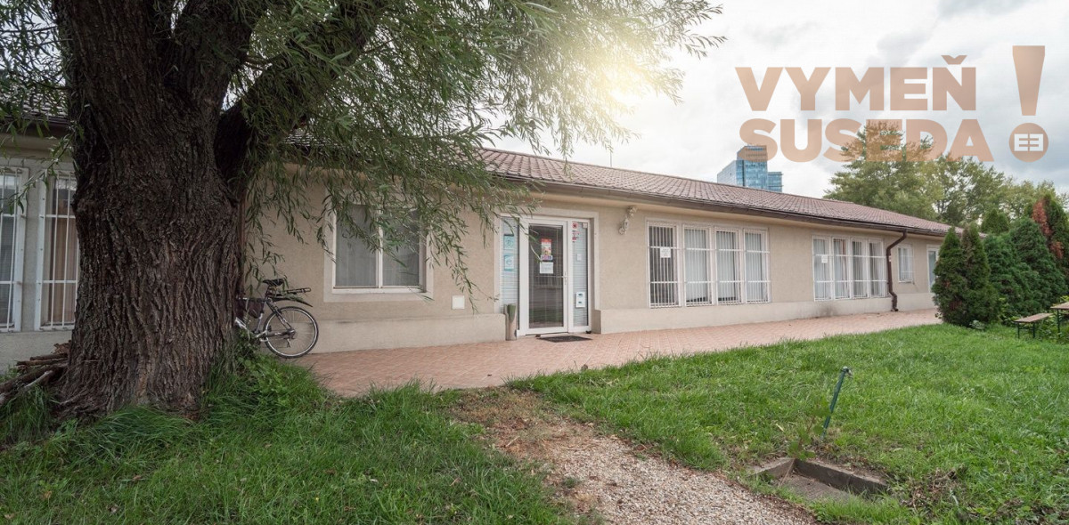 VYMEŇ SUSEDA!  - Komerčná budova na predaj ulica Zátišie v blízkosti Kuchajdy a nákupného centra BA III.