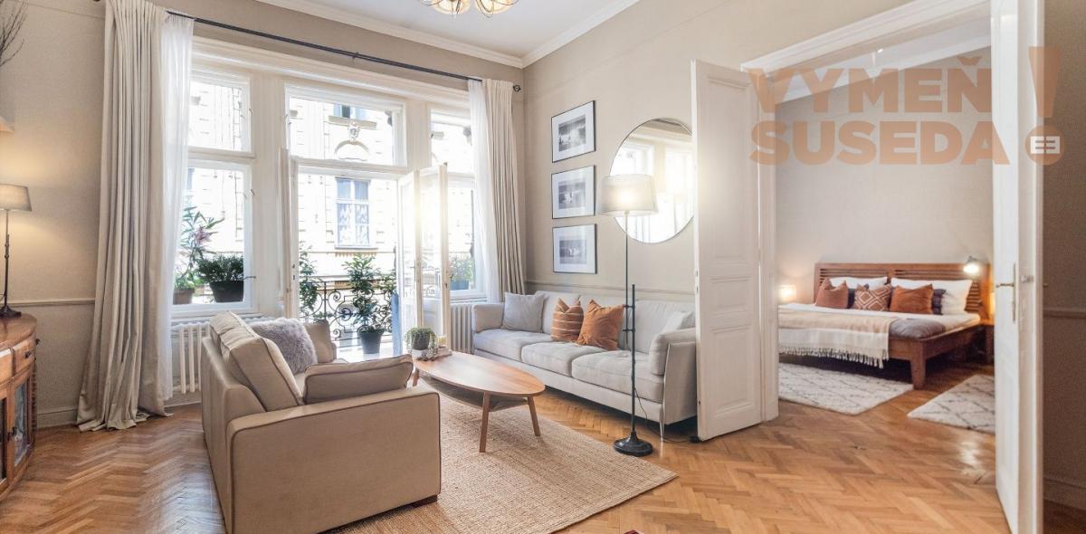 PREDANÉ - VÝNIMOČNÝ STAROMESTSKÝ 4 IZB. BYT s balkónom, Palisády, ul. Mateja Bela, BA I
