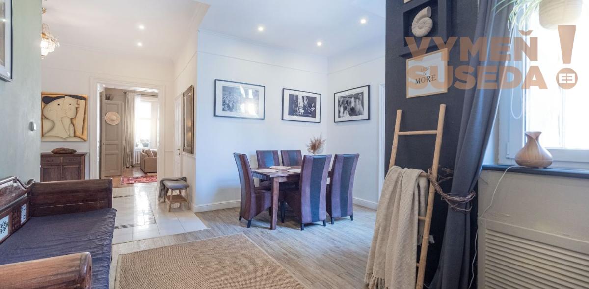 PREDANÉ - VÝNIMOČNÝ STAROMESTSKÝ 4 IZB. BYT s balkónom, Palisády, ul. Mateja Bela, BA I