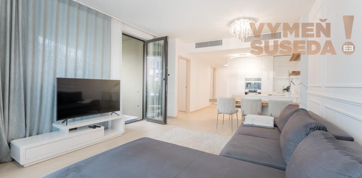 PREDANÉ  - VÝNIMOČNÝ priestranný 3 IZB. BYT s loggiou, SKY PARK, STARÉ MESTO, BA I.