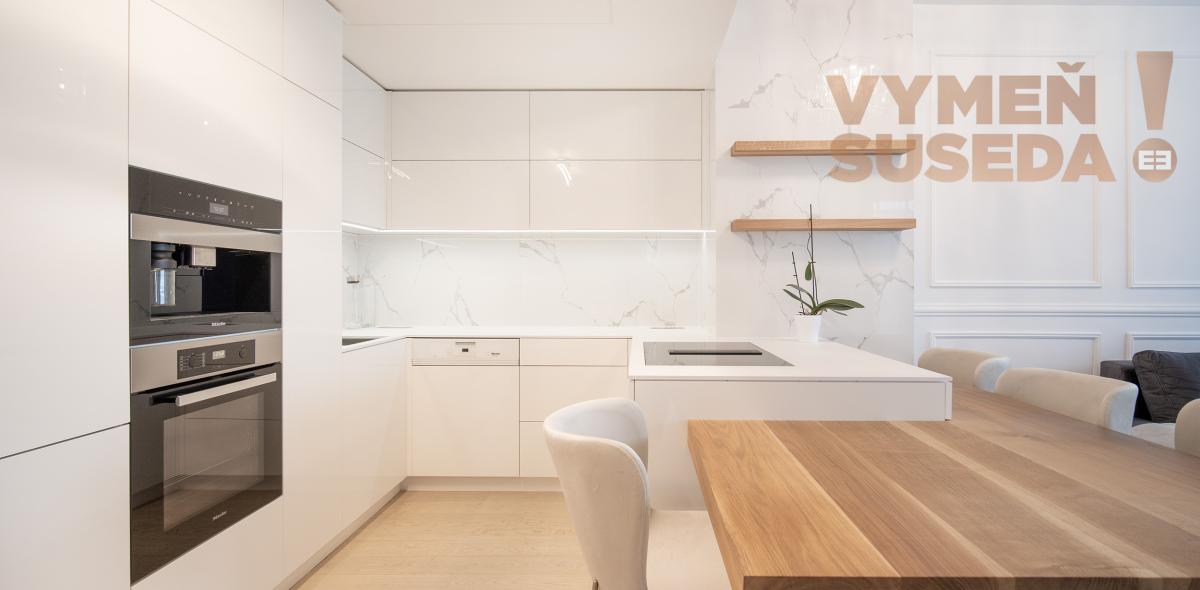 PREDANÉ  - VÝNIMOČNÝ priestranný 3 IZB. BYT s loggiou, SKY PARK, STARÉ MESTO, BA I.