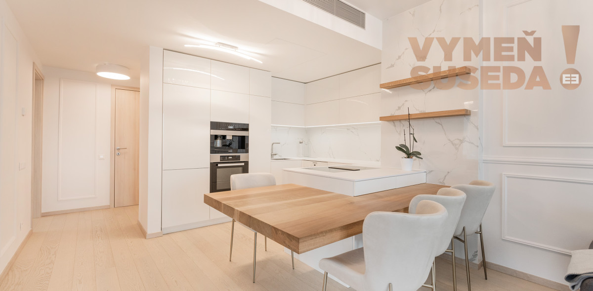 PREDANÉ  - VÝNIMOČNÝ priestranný 3 IZB. BYT s loggiou, SKY PARK, STARÉ MESTO, BA I.