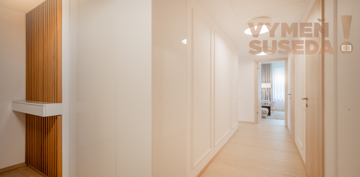 PREDANÉ  - VÝNIMOČNÝ priestranný 3 IZB. BYT s loggiou, SKY PARK, STARÉ MESTO, BA I.