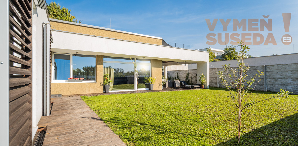 Výnimočný 4,5 izbový moderný rodinný dom, Zelené terasy - Devín