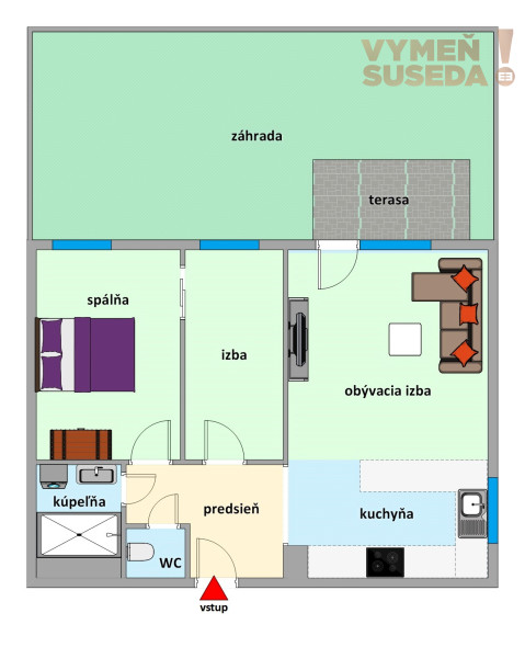 PREDANÉ – VÝNIMOČNÁ PONUKA, NÍZKE NÁKLADY, Nadštandardné prevedenie a BONUS záhrada.