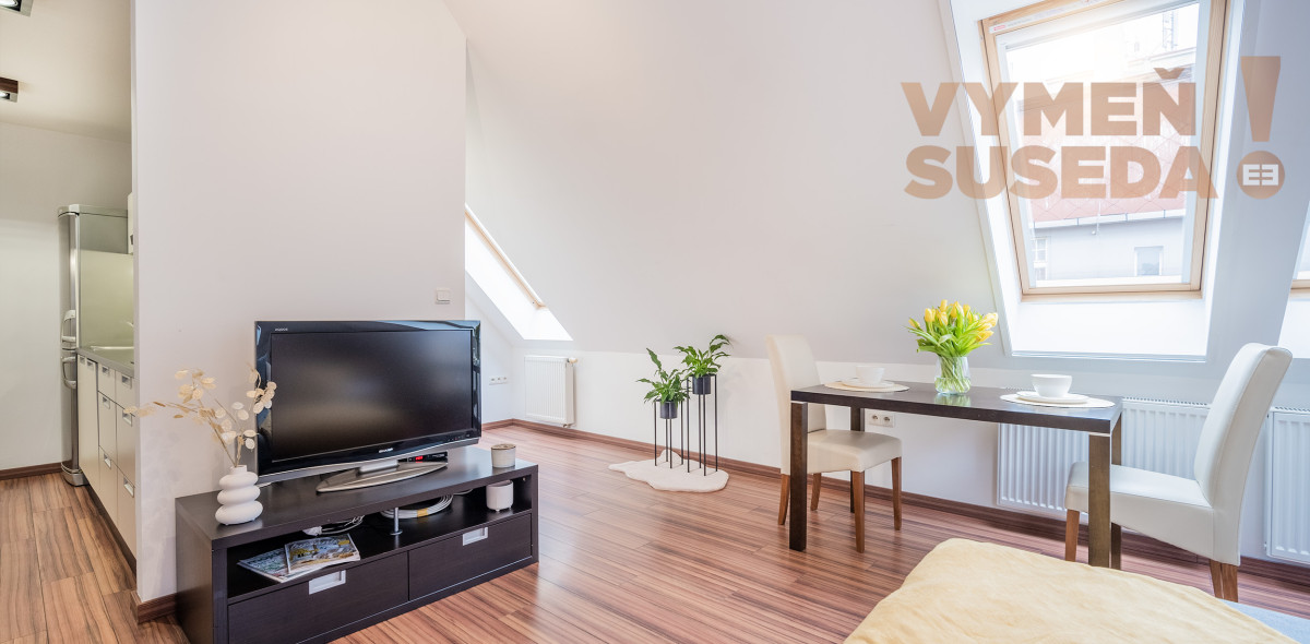 VYMEŇ SUSEDA! – PRENÁJOM 2. izbového bytu na Klemensovej ulici, BA I., Staré Mesto
