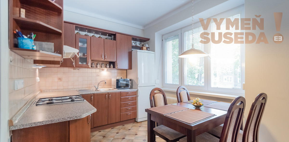 PREDANÉ – VÝNIMOČNÝ TEHLOVÝ 3 IZB. BYT BA III, Nové Mesto, Ľubľanská ul.