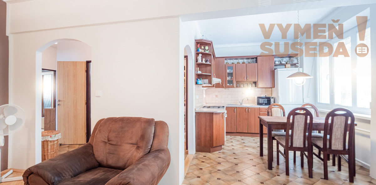 PREDANÉ – VÝNIMOČNÝ TEHLOVÝ 3 IZB. BYT BA III, Nové Mesto, Ľubľanská ul.