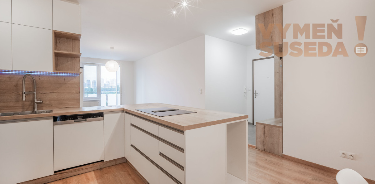 PRENAJATÉ - Výnimočný 4 izb. byt s terasou s krbom a parkovaním, s úžasným výhľadom na Bratislavu, Lužná ul., BA V.