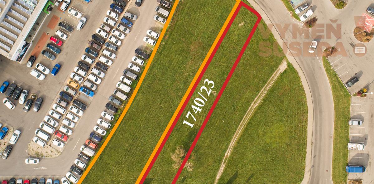 NA PREDAJ - Jedinečný komerčný pozemok v Petržalke s právoplatným UR