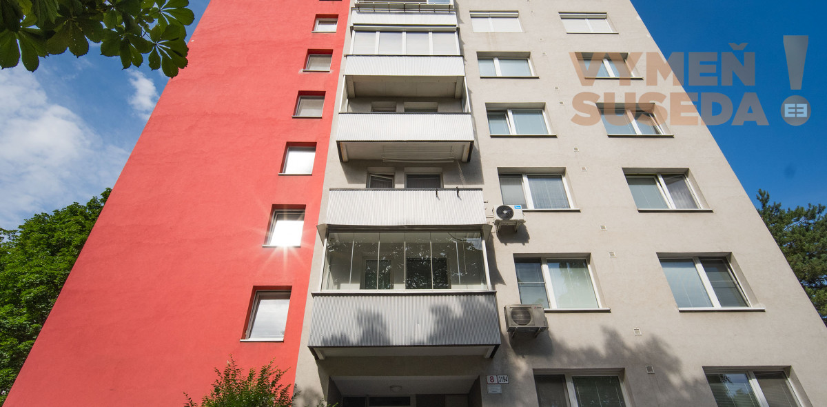 PREDANÉ – Priestranný a slnečný 3 izb. byt 80m2 v TOP lokalite, Bratislava II. Ružinov, Seberíniho ulica