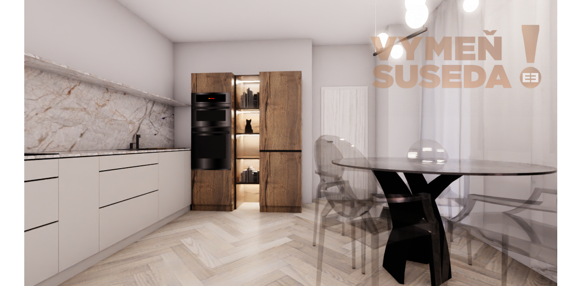 PREDANÉ – Unikátny veľkometrážny 2 izb. byt 84m2 s balkónom a loggiou, Staré Mesto Koreničova ulica - PALISÁDY