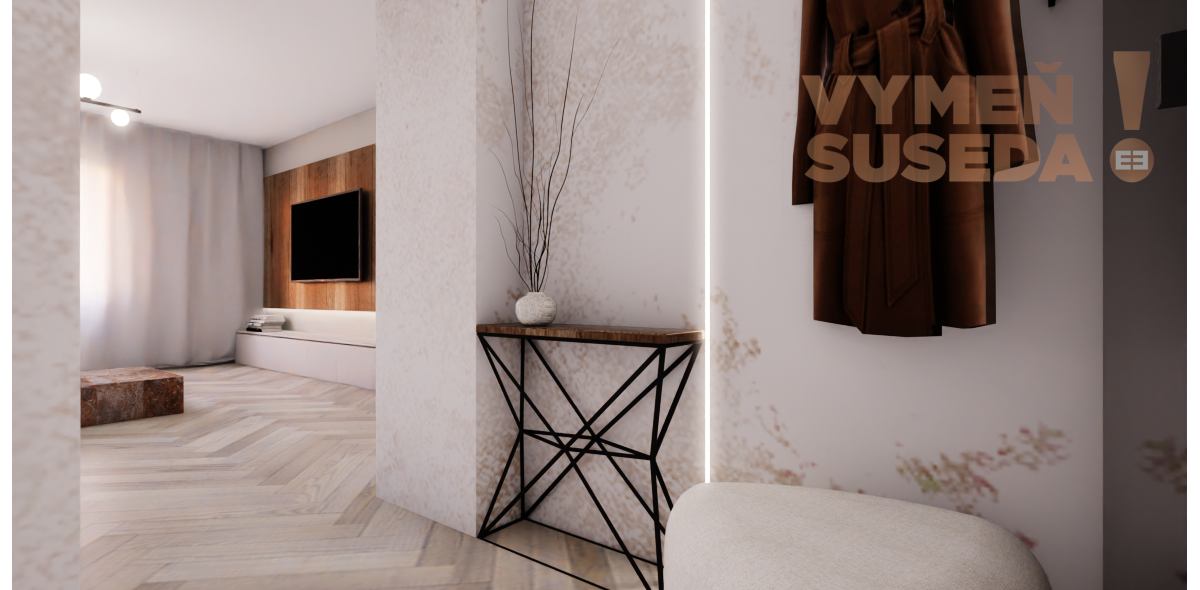 PREDANÉ – Unikátny veľkometrážny 2 izb. byt 84m2 s balkónom a loggiou, Staré Mesto Koreničova ulica - PALISÁDY