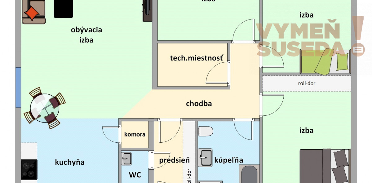 PREDANÉ – SAMOSTATNÝ 4 IZB. RODINNÝ DOM, KOLAUDÁCIA V ROKU 2021, V LOKALITE NOVÁ BAŽANTNICA, BERNOLÁKOVO