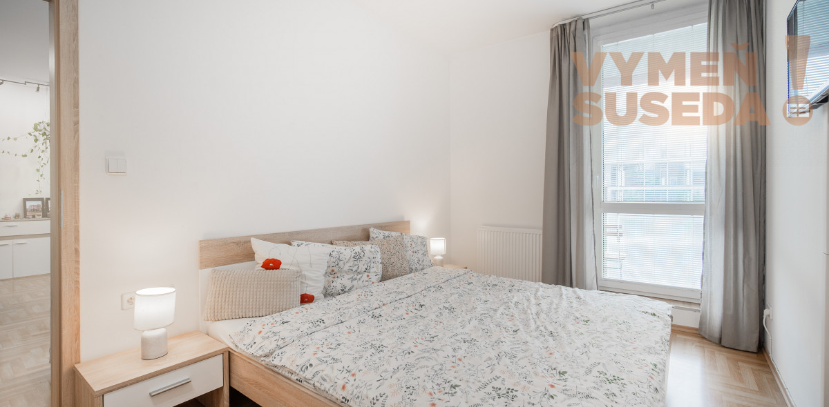 PREDANÉ – VÝNIMOČNÝ 2 IZB. BYT PRI JAZERE KUCHAJDA, BA III. – Nové Mesto, Tomášikova ul.