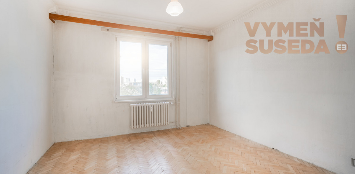 PREDANÉ - Obľúbený 3 IZB. BYT S BALKÓNOM v pôvodnom stave, Sklenárová ul. Ružinov-Nivy