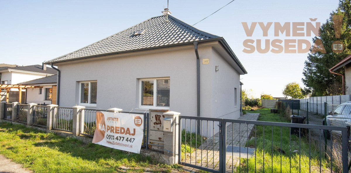 PREDANÉ – KOMPLETNE ZREKONŠTRUOVANÝ 3 IZB. SAMOSTATNÝ RODINNÝ DOM V OBCI JÁNOVCE
