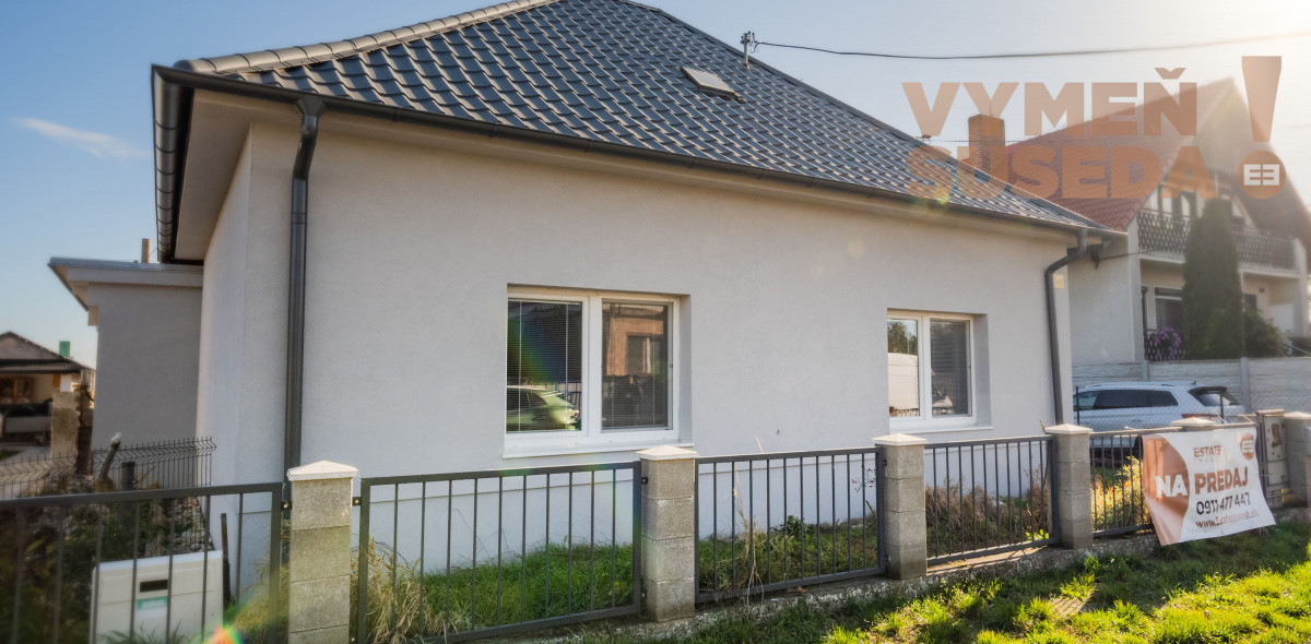 PREDANÉ – KOMPLETNE ZREKONŠTRUOVANÝ 3 IZB. SAMOSTATNÝ RODINNÝ DOM V OBCI JÁNOVCE