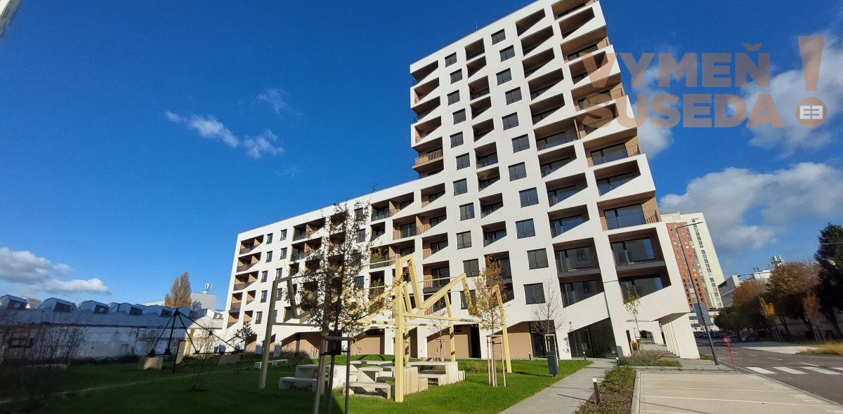 PRENAJATÉ! - Priestranný 2 IZB. BYT S LOGGIOU a krásnym výhľadom, parkovanie+pivnica, NOVOSTAVBA, Petržalka