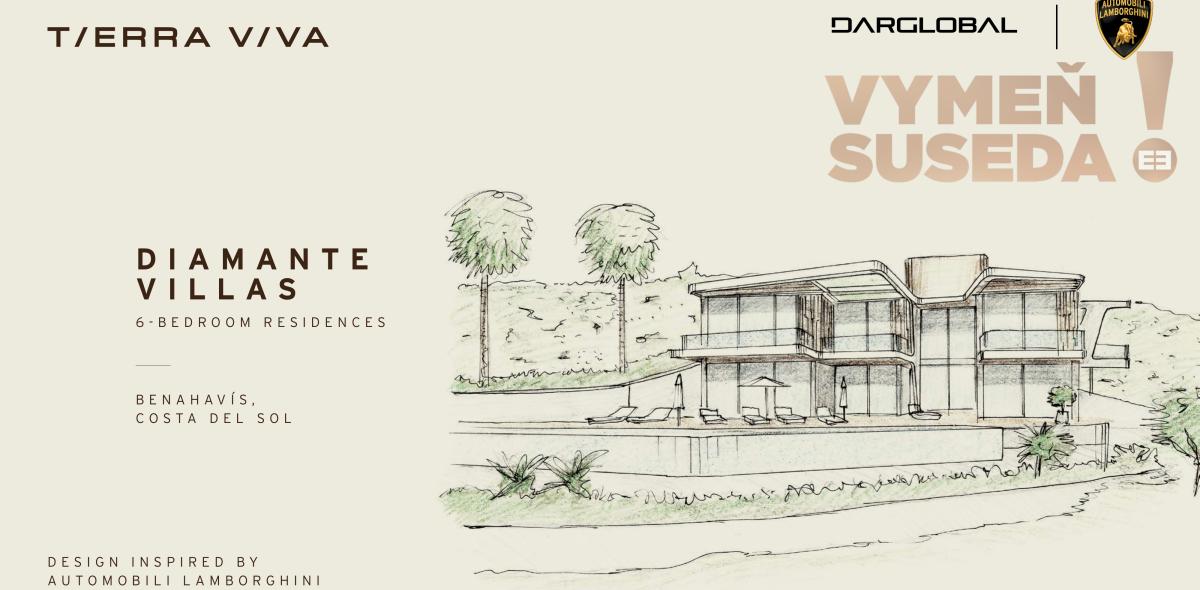 ESTATE INVEST - LAMBORGHINI Prestížne vily DIAMANT so 6 spálňami v privilegovanom projekte TIERRA VIVA Španielsko