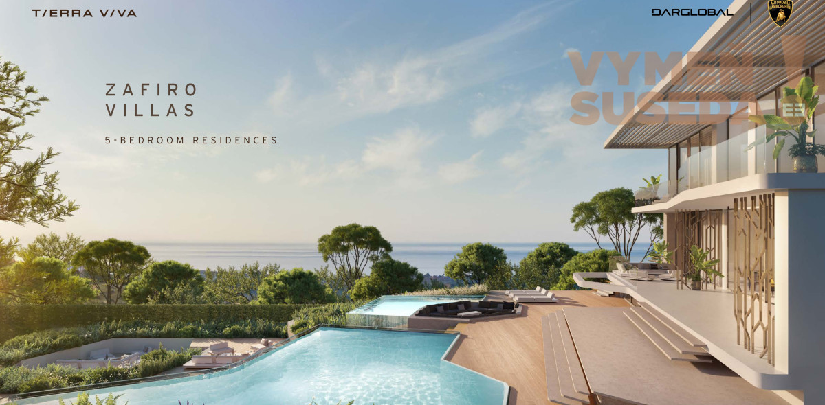 ESTATE INVEST - LAMBORGHINI Prestížne vily ZAFÍR s 5 spálňami v privilegovanom projekte TIERRA VIVA Španielsko