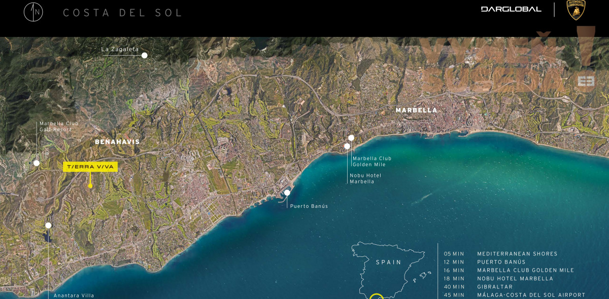 ESTATE INVEST - LAMBORGHINI Prestížne vily ZAFÍR s 5 spálňami v privilegovanom projekte TIERRA VIVA Španielsko