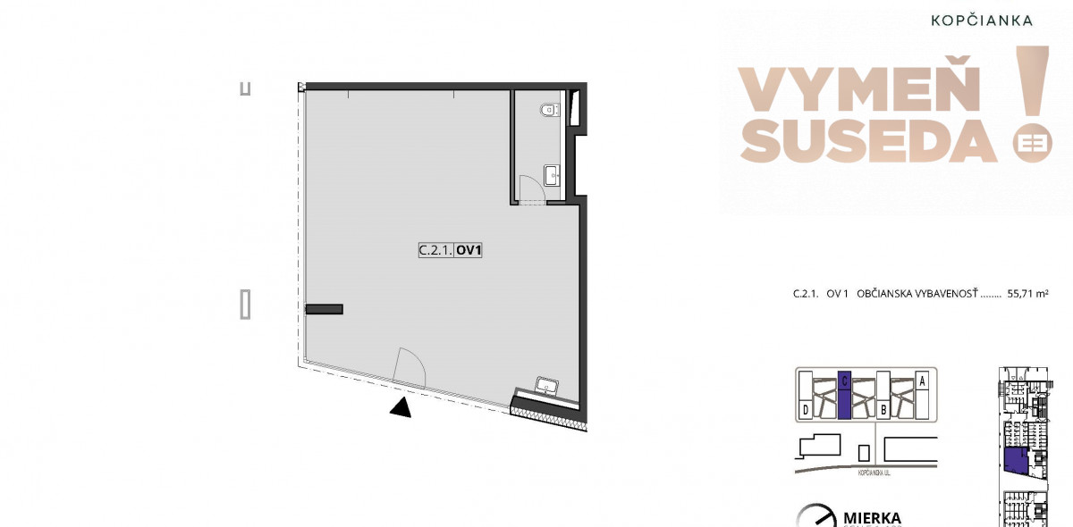 PREDANÉ - Obchodný priestor s veľkými výkladmi v NOVOSTAVBE, vynikajúci investičný potenciál