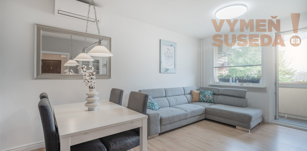 PREDANÉ – Mimoriadne vkusný, zrekonštruovaný  4 izb. byt 78m2 Bratislava V. Petržalka, A. Gwerkovej