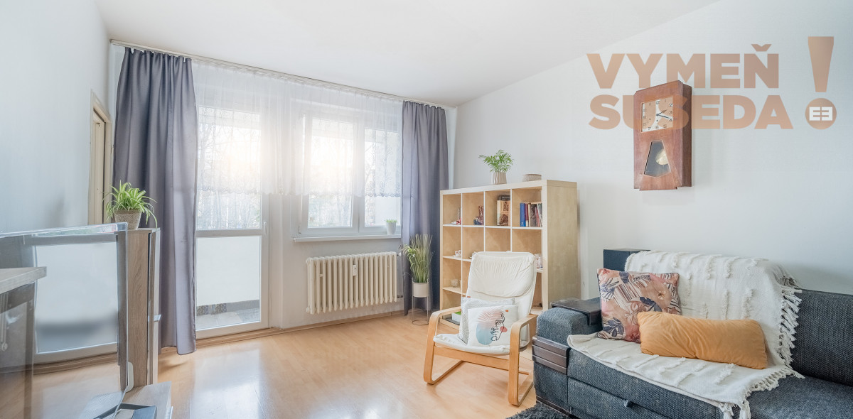 PREDANÉ – 3 izb. výborne dispozične riešený byt 69m2 Bratislava II. Vrakuňa, Toryská ul.