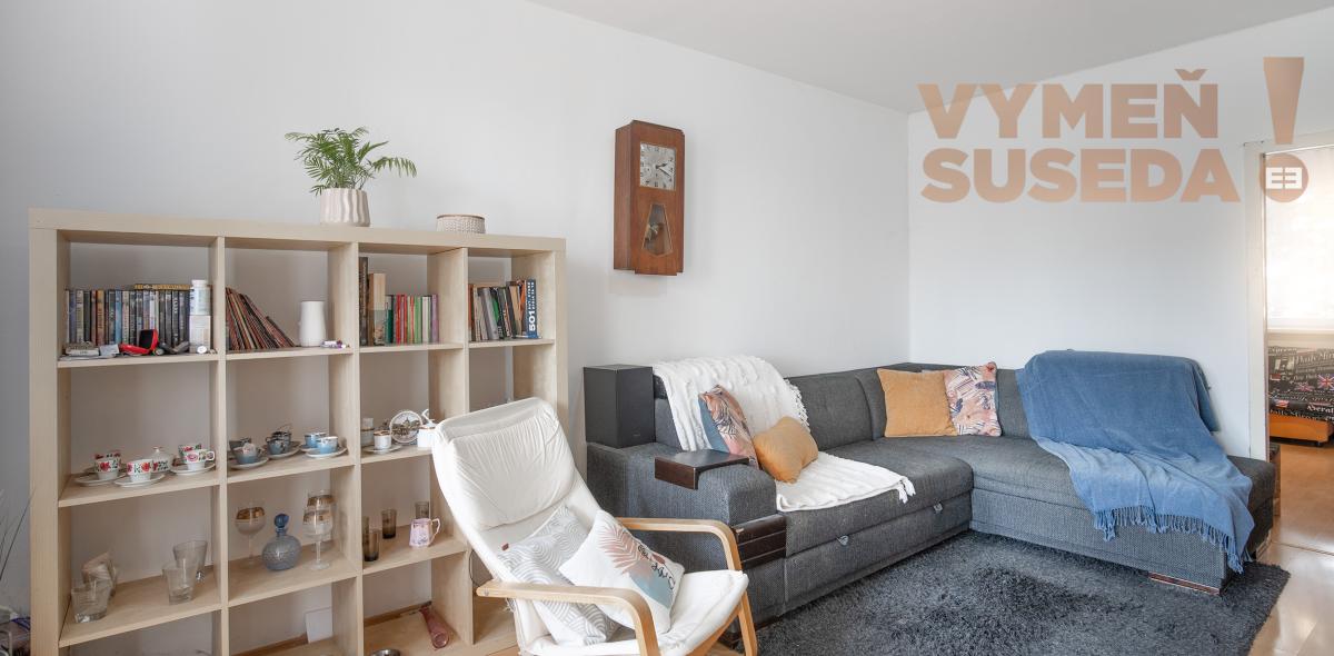 PREDANÉ – 3 izb. výborne dispozične riešený byt 69m2 Bratislava II. Vrakuňa, Toryská ul.