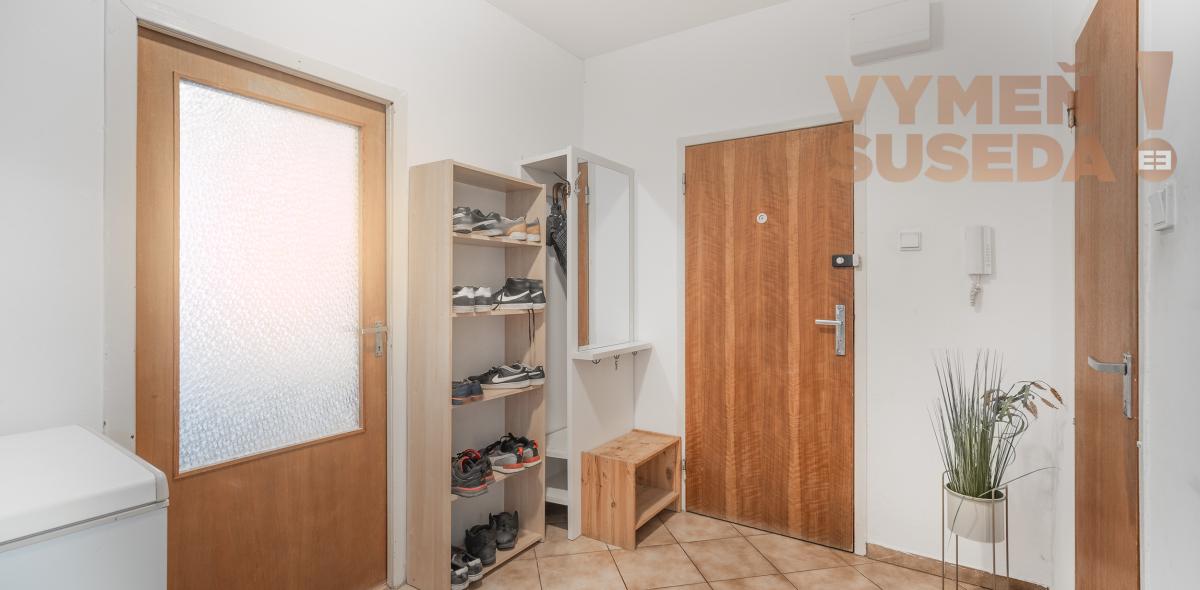 PREDANÉ – 3 izb. výborne dispozične riešený byt 69m2 Bratislava II. Vrakuňa, Toryská ul.