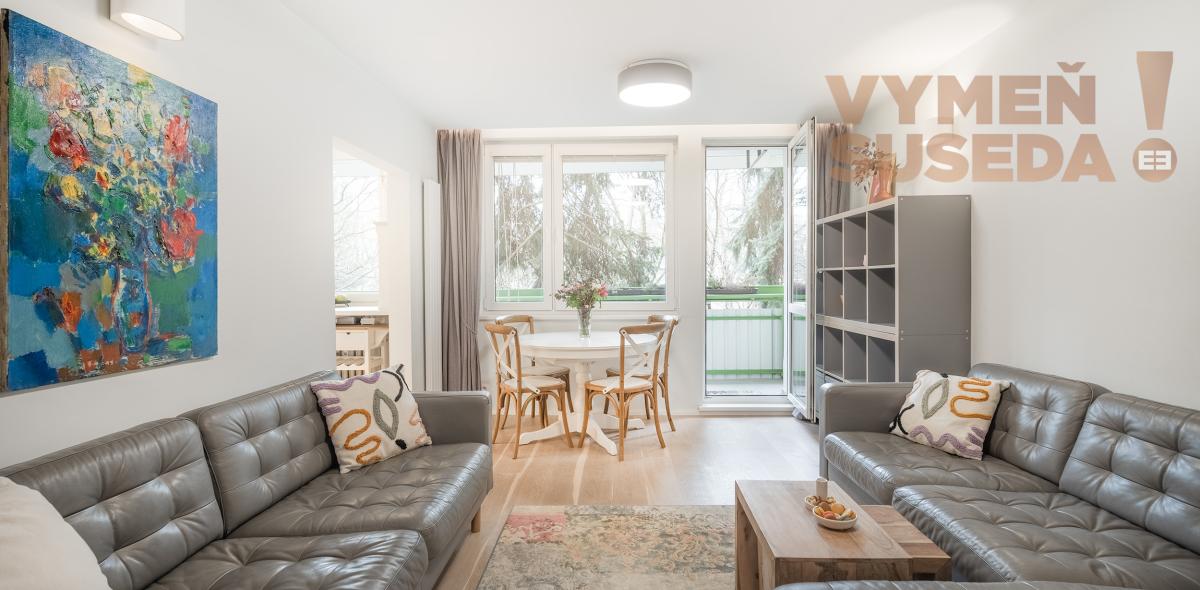 PREDANÉ - VÝNIMOČNÝ 5 IZB. BYT S PRIESTRANOU LOGGIOU, VYHĽADÁVANÁ LOKALITA, BA IV, POD ROVNICAMI, KARLOVÁ VES.