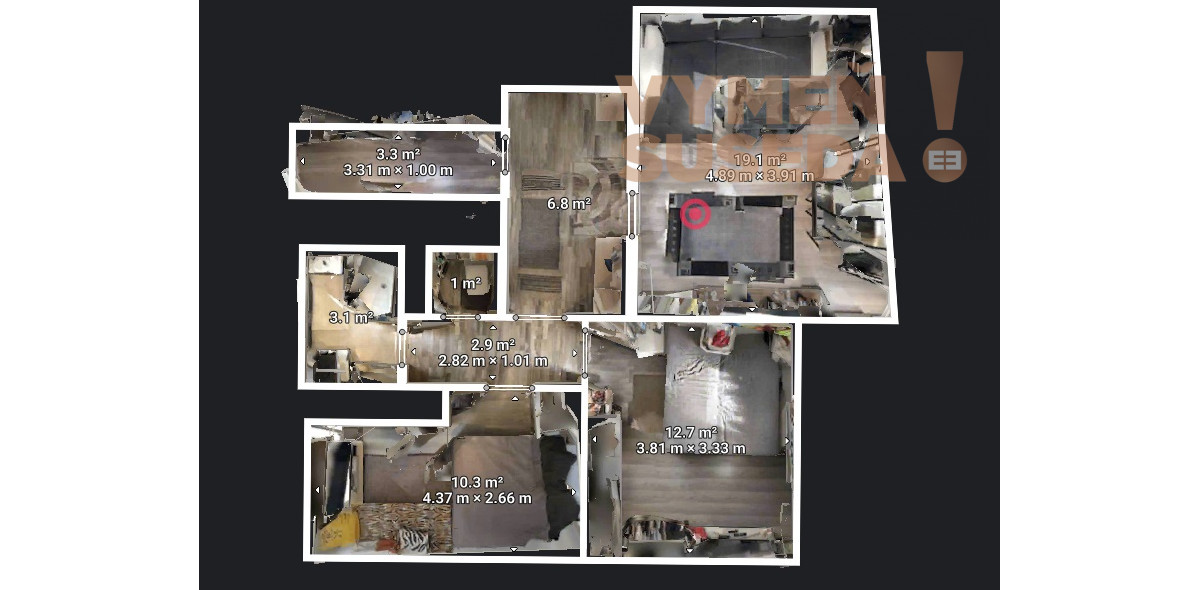 PREDANÉ - Kompletne zrekonštruovaný 3 izbový byt s výmerou 72,5 m2, Na Pasekách, Bratislava - Rača