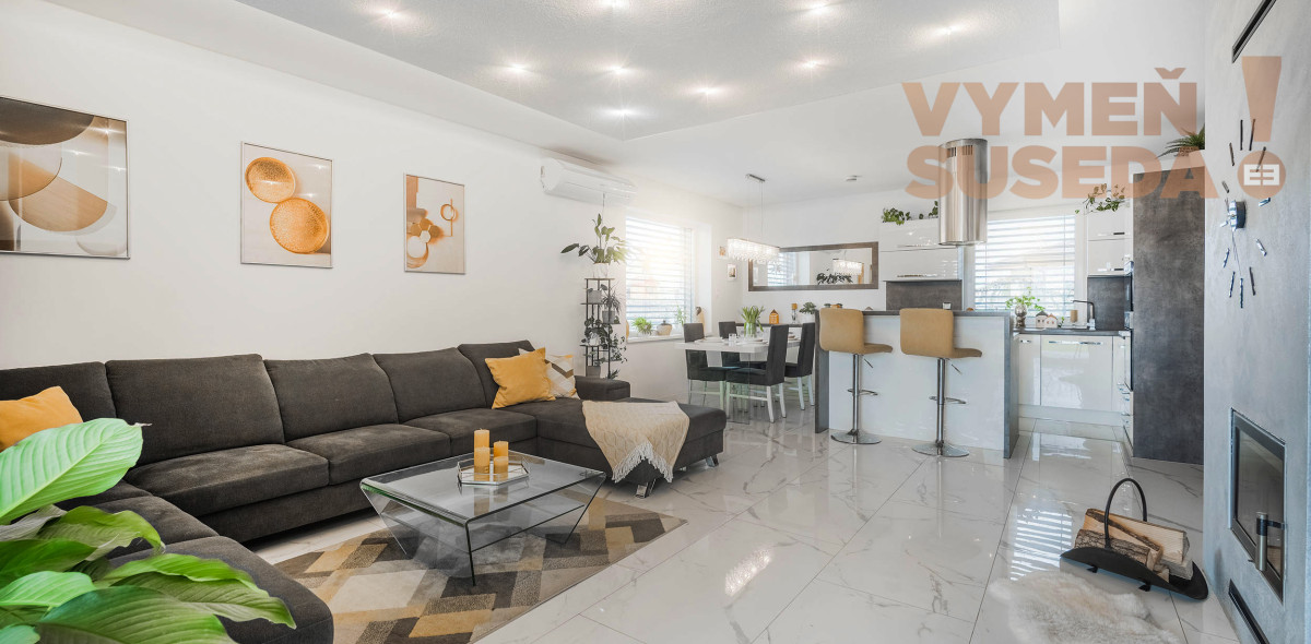 PREDANÉ! – NÍZKOENERGETICKÝ BUNGALOV 171M2 NA POZEMKU 750M2 VEĽKÝ GROB, OKRES GALANTA