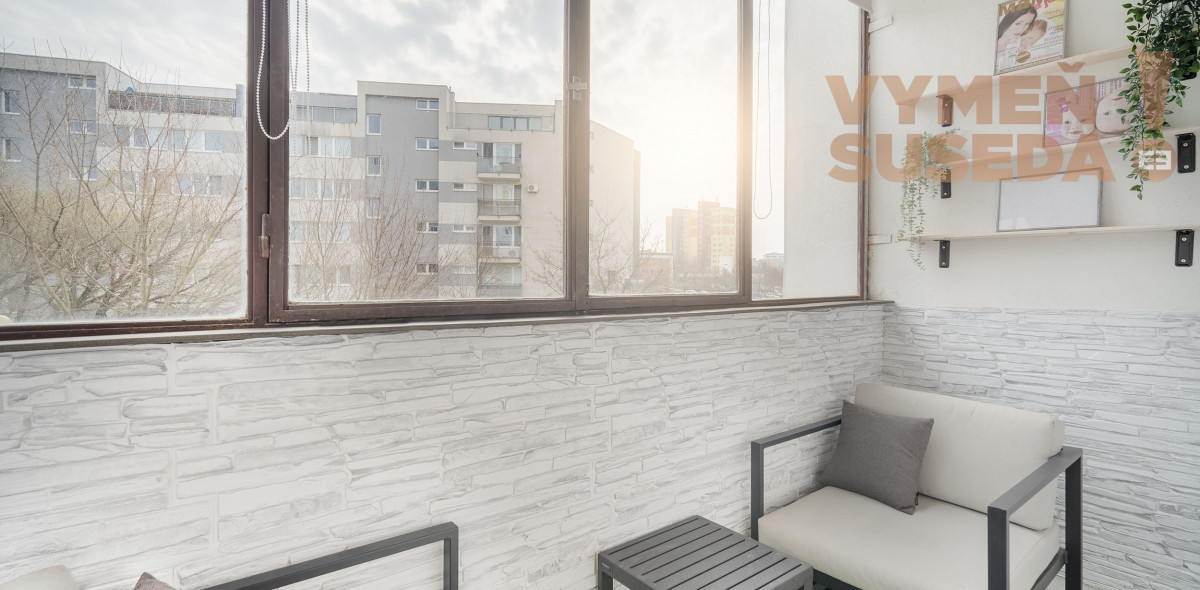 PREDANÉ – výborne riešený 3 izbový byt s loggiou na Lotyšskej ulici, BA II.