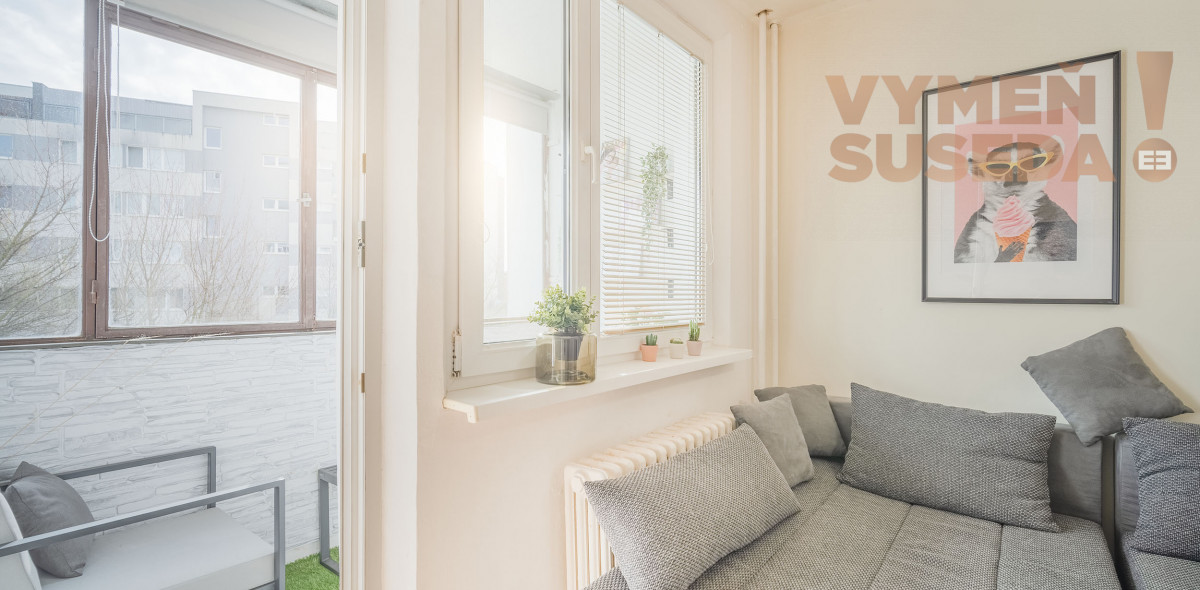 PREDANÉ – výborne riešený 3 izbový byt s loggiou na Lotyšskej ulici, BA II.