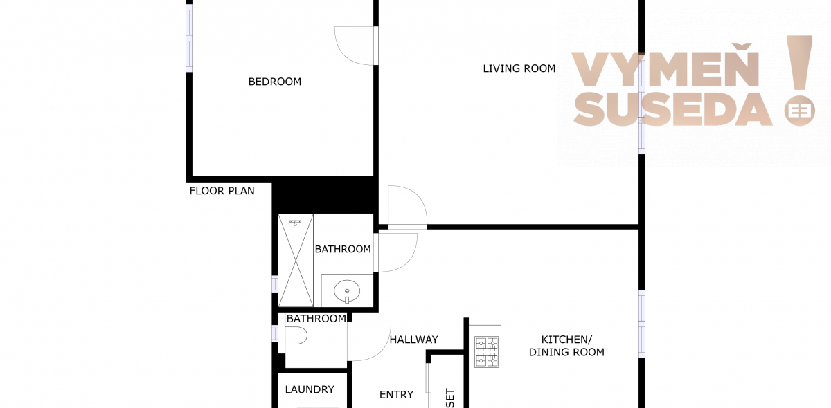 PREDANÉ - VÝNIMOČNÝ 2i BYT V MODERNEJ LOKALITE - NOVÁ DOBA, VAJNORSKÁ