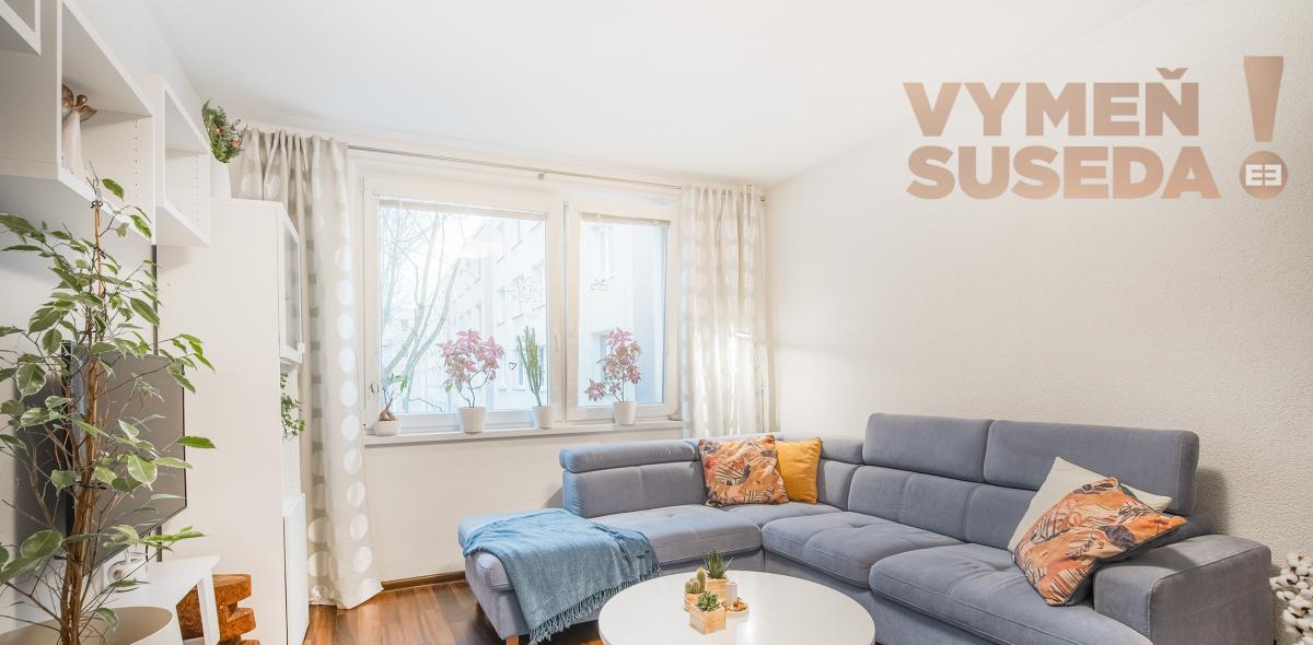 PREDANÉ - VÝNIMOČNÝ 3 IZB. BYT S PRIESTRANOU LOGGIOU, VYHĽADÁVANÁ LOKALITA, BA IV, SILVÁNSKA UL., KARLOVÁ VES