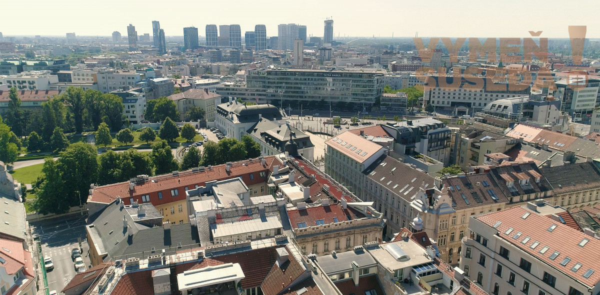 PREDANÉ - JEDINEČNÝ STAROMESTSKÝ 3 IZB. BYT s PREDZÁHRADKOU, Palisády, ul. Fraňa Kráľa, BA I