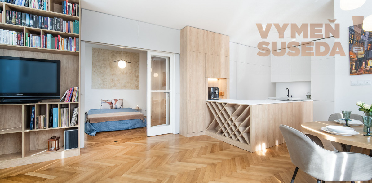 PREDANÉ - JEDINEČNÝ STAROMESTSKÝ 3 IZB. BYT s PREDZÁHRADKOU, Palisády, ul. Fraňa Kráľa, BA I