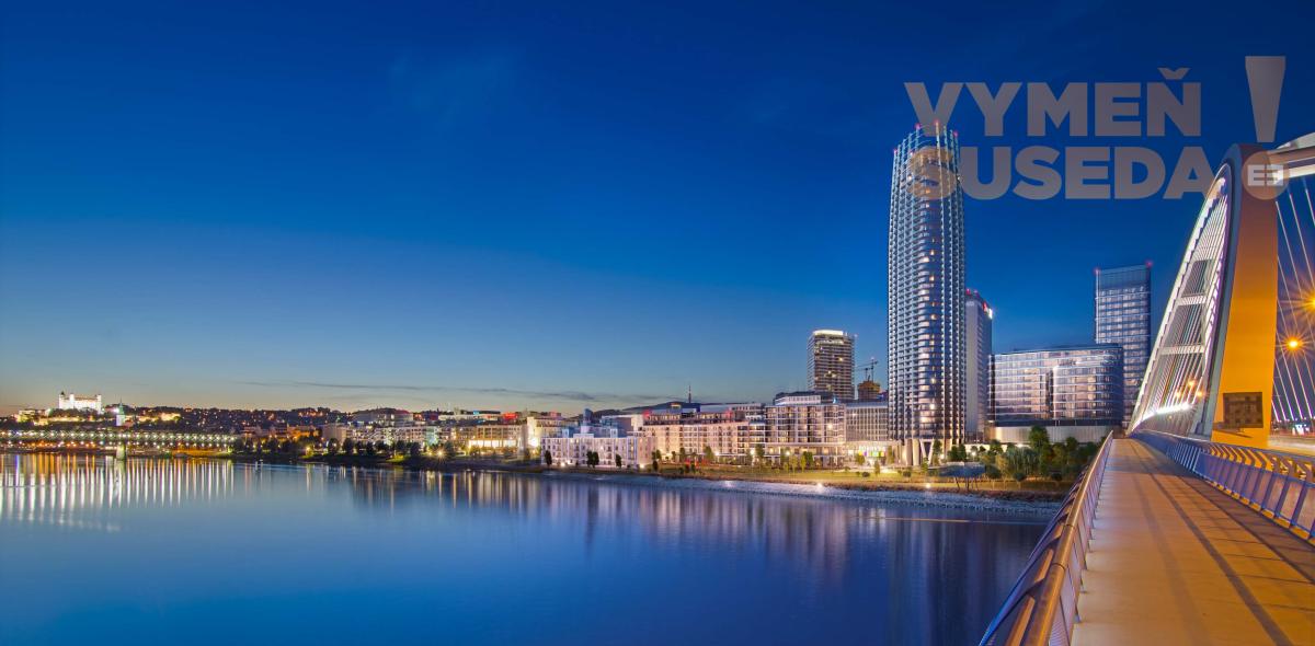 VYMEŇ SUSEDA! - Hľadáme pre klienta na prenájom 2 izb. byt v Eurovea Tower