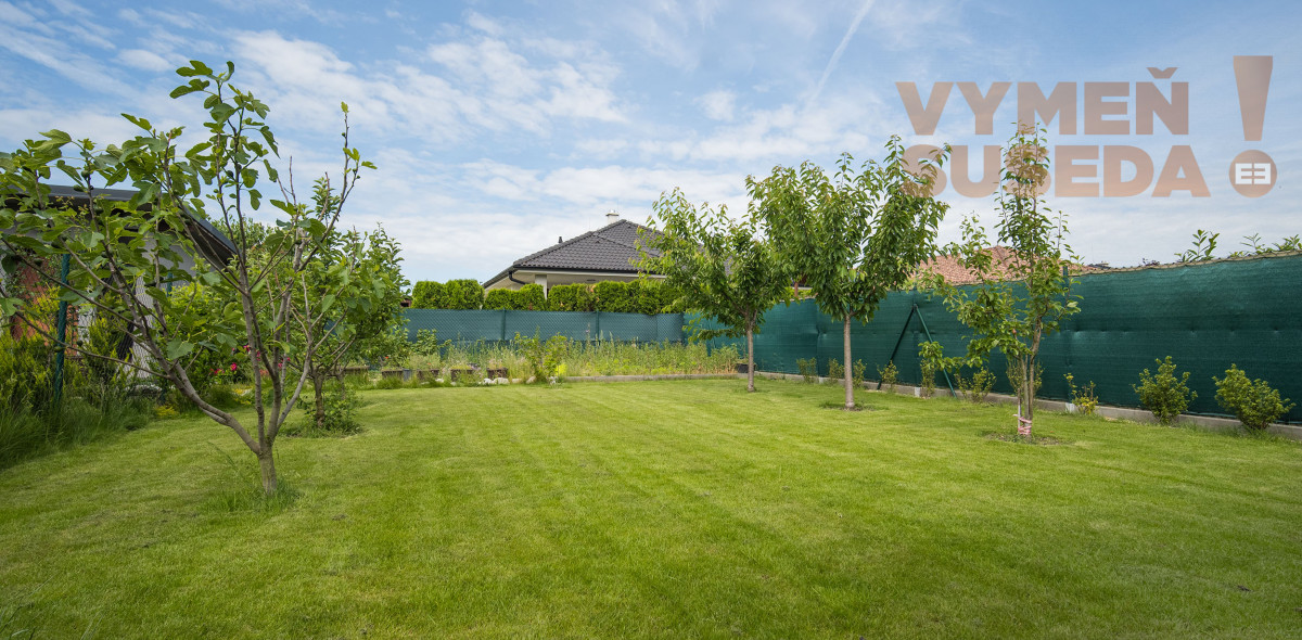 PREDANÉ – 4 izb. rodinný dom 97m2 na 3 á pozemku len 10km od Bratislavy v Miloslavove, Muškátová ul.